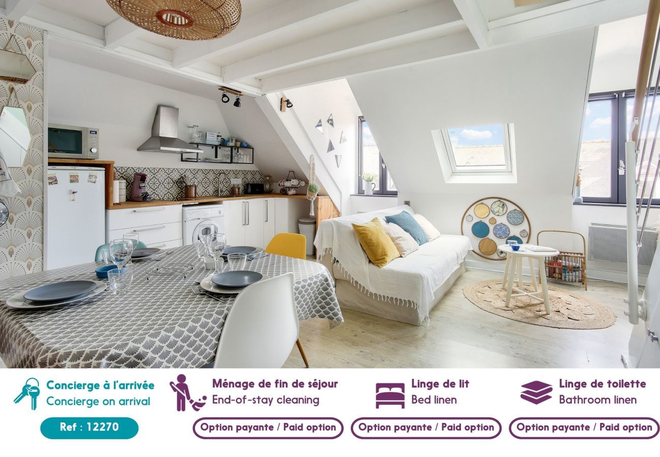 Ferienwohnung in Dinard - Apartment für 4, 200 m vom Strand von entfernt