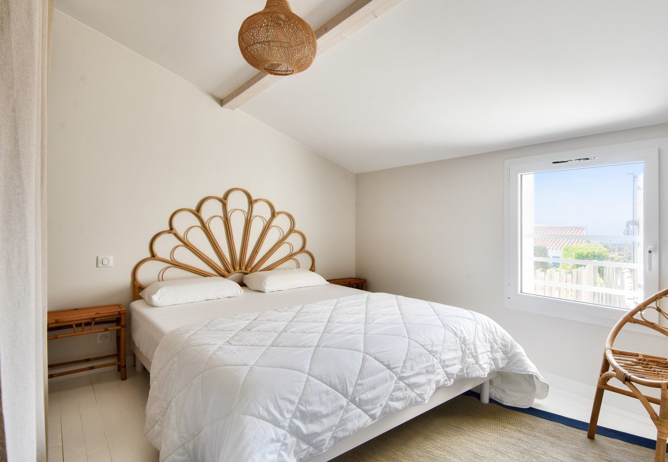 Ferienhaus in Noirmoutier-en-l´Ile - Haus für 6 - Terrasse - 300 m vom Hafen entfernt