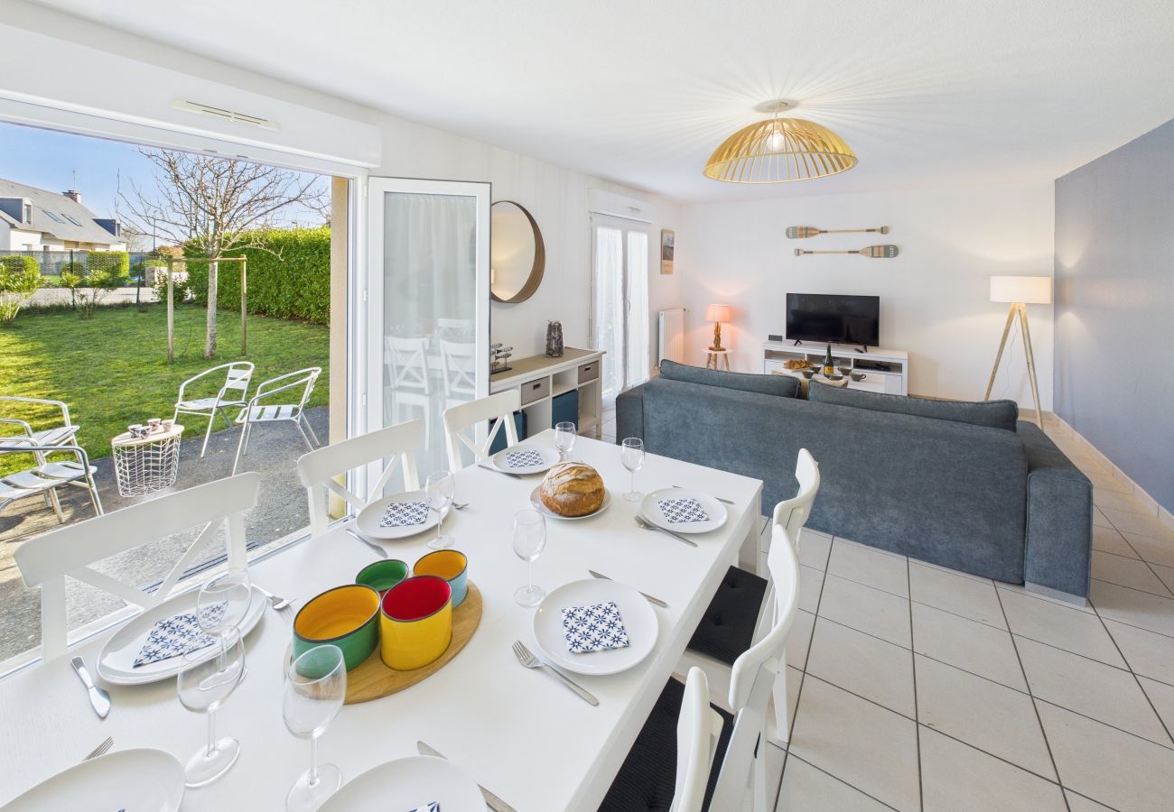 Ferienhaus in Treffiagat - Familienhaus für 7 nahe am Meer