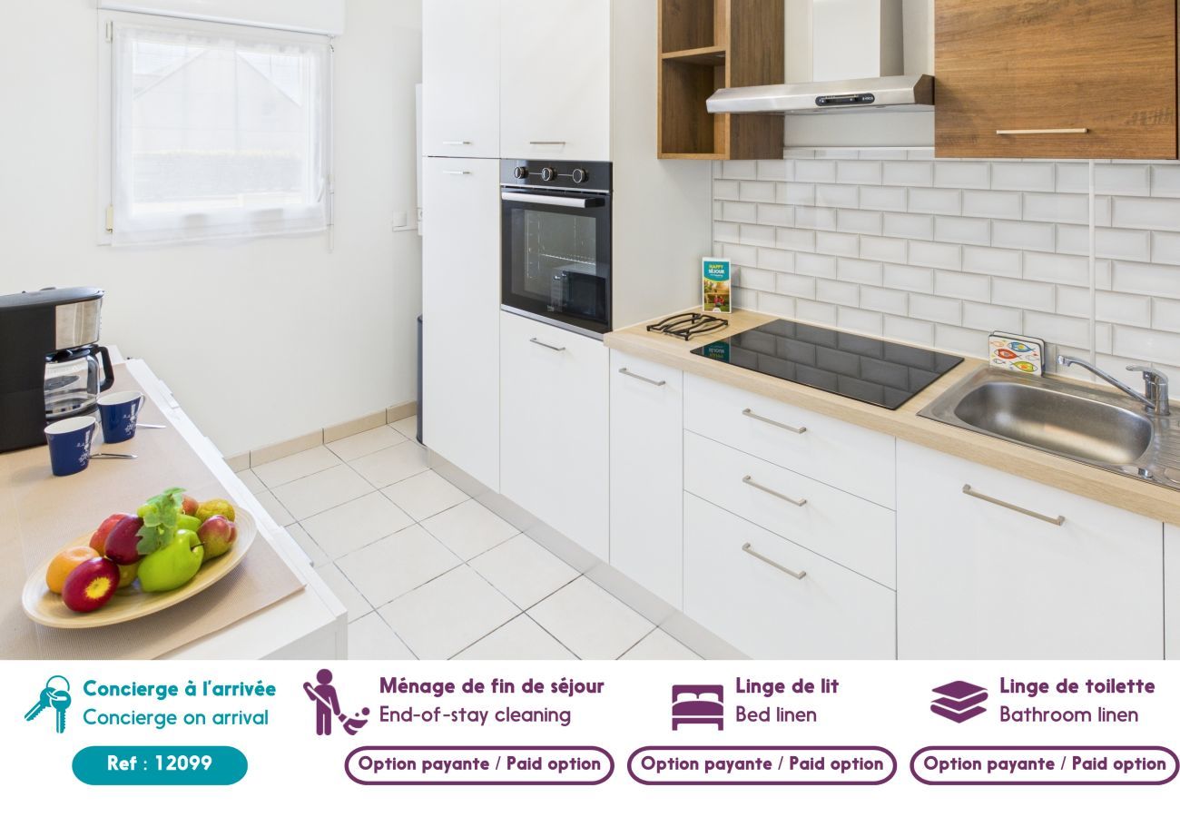 Ferienhaus in Treffiagat - Familienhaus für 7 nahe am Meer