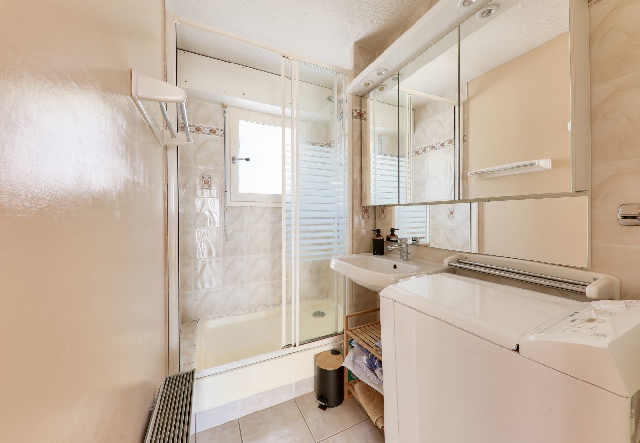 Ferienwohnung in Arzon - Ferienwohnung mit terrasse und meerblick für 6