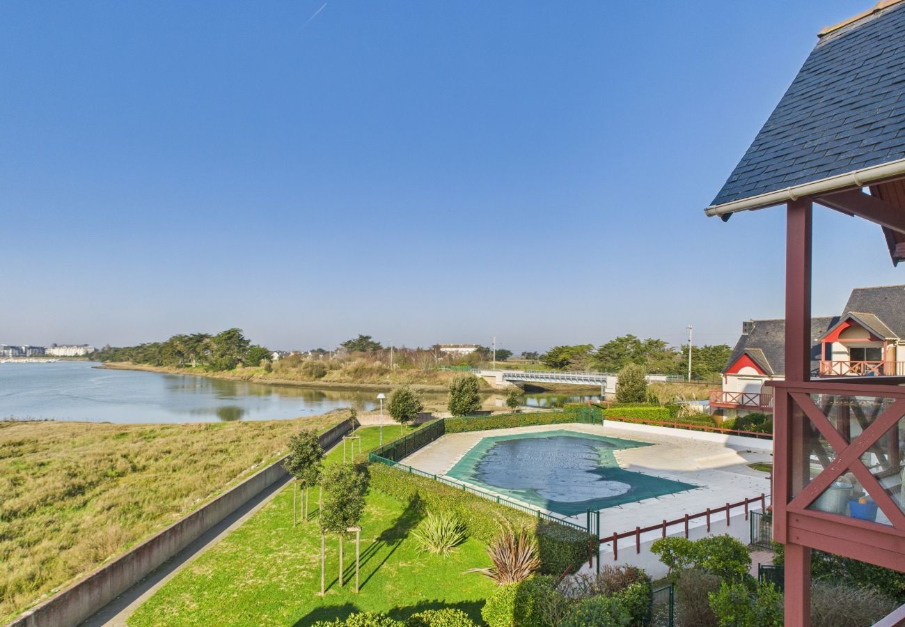 Ferienwohnung in Guérande - Apartment - Balkon mit Aussicht - beheizter Pool