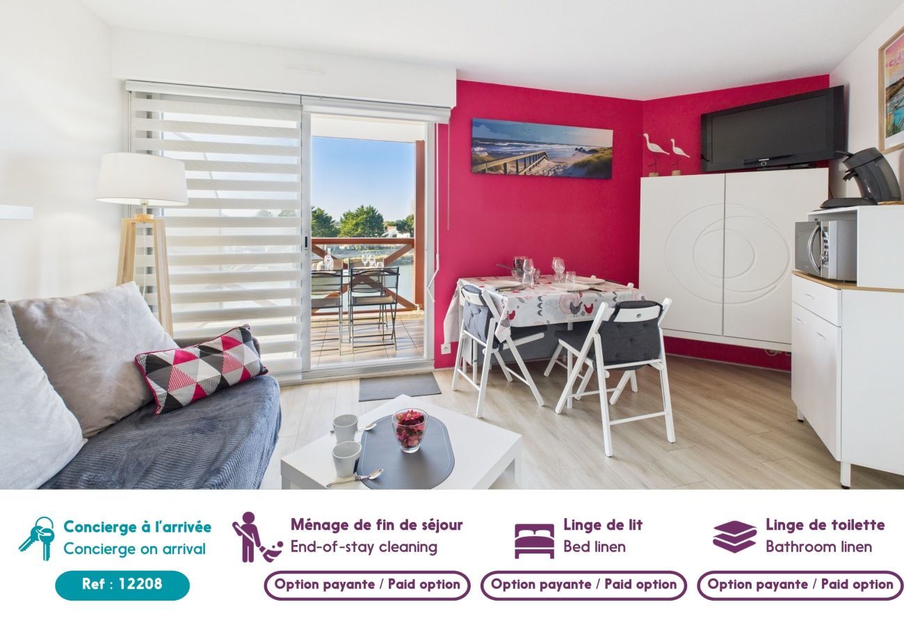 Ferienwohnung in Guérande - Apartment - Balkon mit Aussicht - beheizter Pool