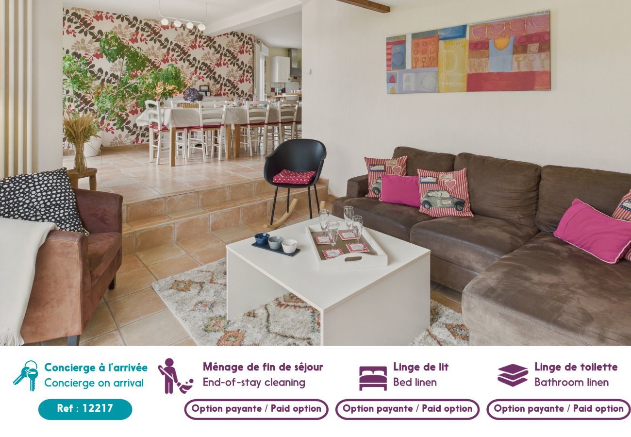 Ferienhaus in Fouesnant - Haus 8 Personen mit großem Garten - Beg Meil