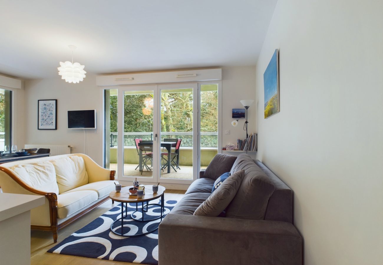 Ferienwohnung in La Baule-Escoublac - Für 4 – Bahnhofnähe  & Lajarrige– Große Terrasse