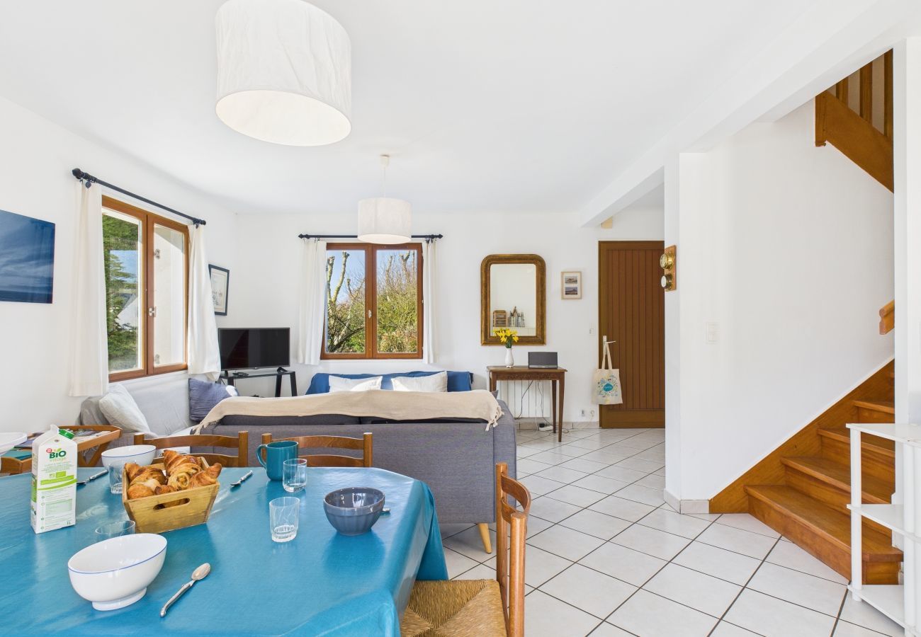 Ferienhaus in Pléneuf-Val-André - Haus für 6 am Meer – Garten und Swimmingpool