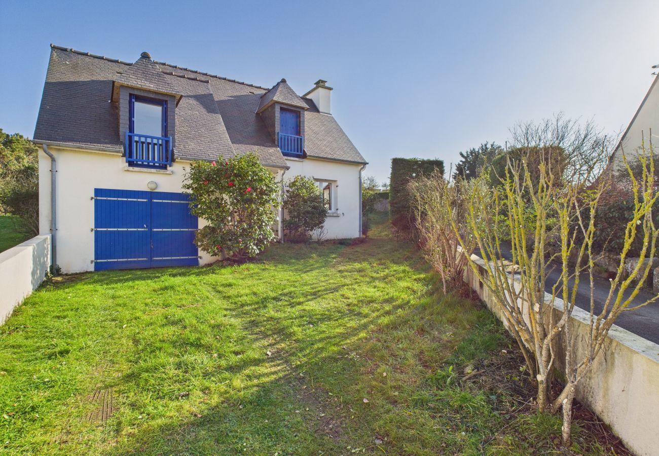 Ferienhaus in Pléneuf-Val-André - Haus für 6 am Meer – Garten und Swimmingpool