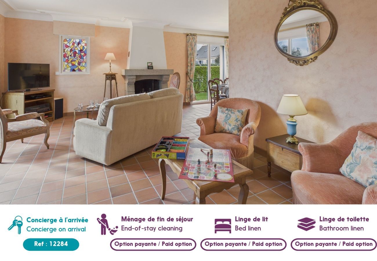 Ferienhaus in Fouesnant - Haus für 6 mit Garten, Zentrum Fouesnant