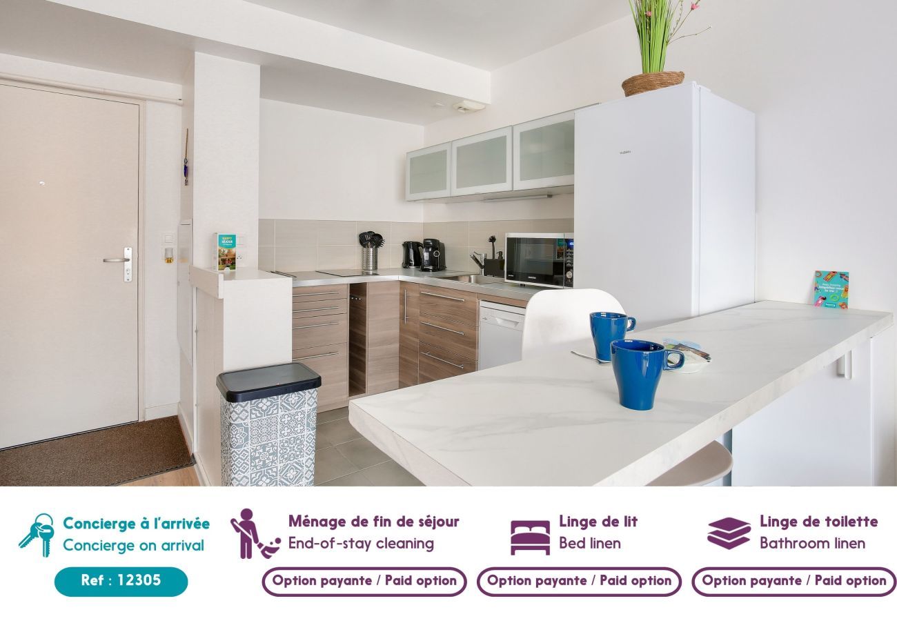 Ferienwohnung in Dinard - Apartment für 2 – 800 m vom Strand entfernt