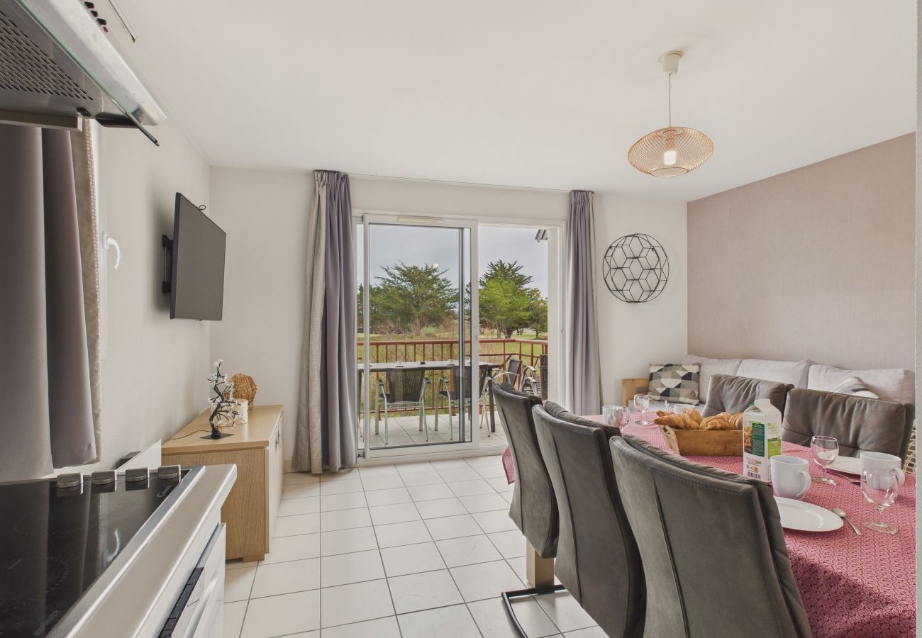Ferienwohnung in Fréhel - Blick auf den Golf de Fréhel – Beheiztes Schwimmbad