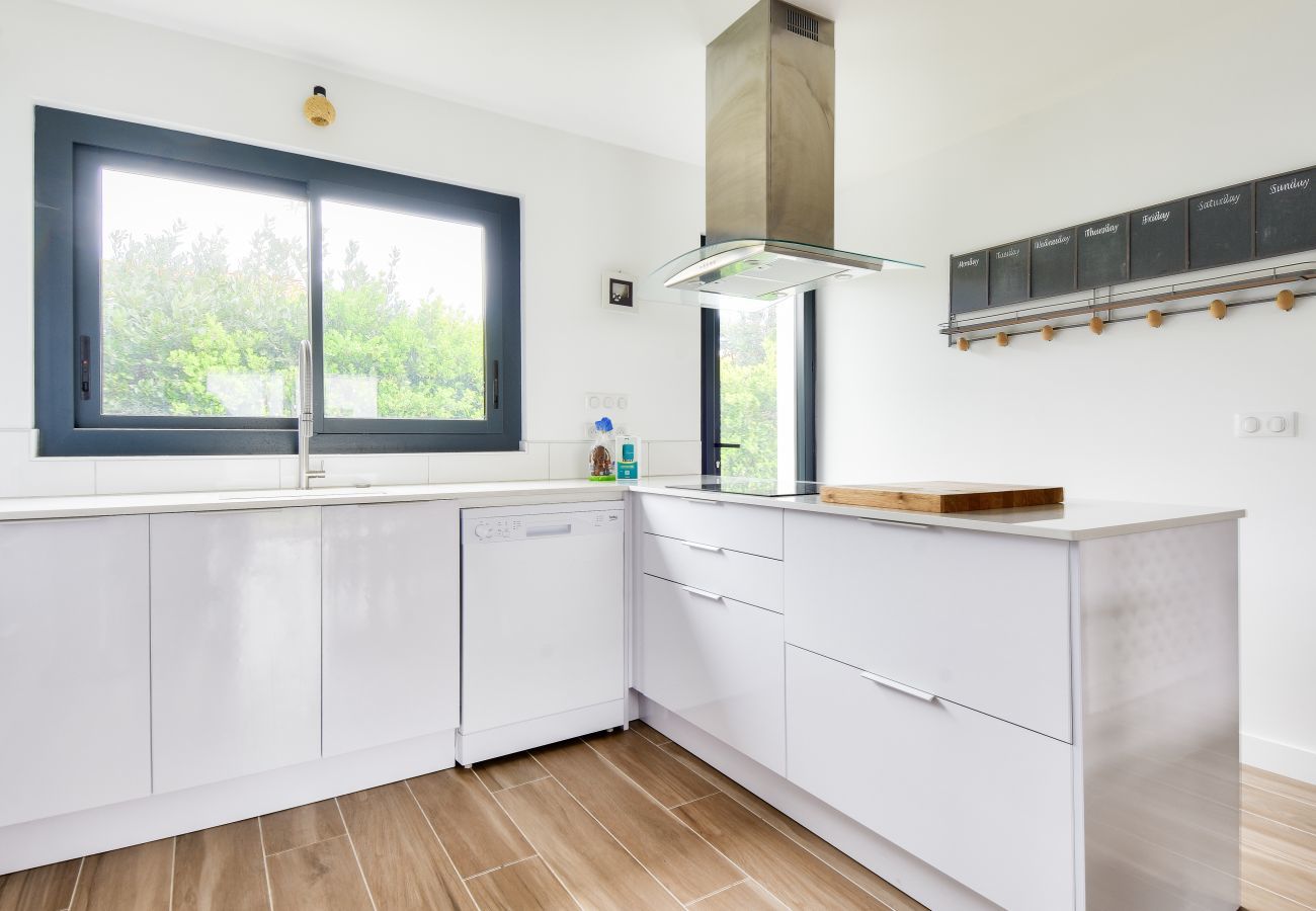 Ferienhaus in La Guérinière - Haus für 6 mit Garten - 800 m vom Strand entfernt