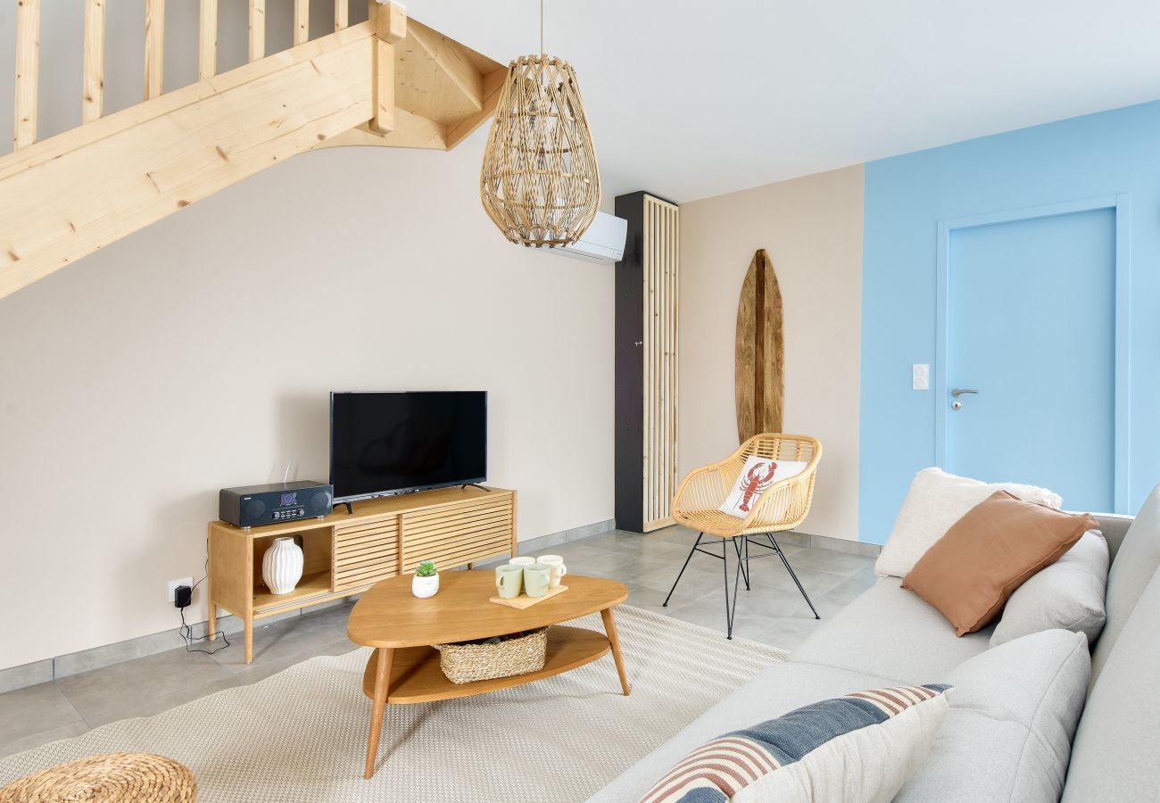 Ferienhaus in La Guérinière - Haus für 8 - 400 m vom Strand entfernt - Terrasse