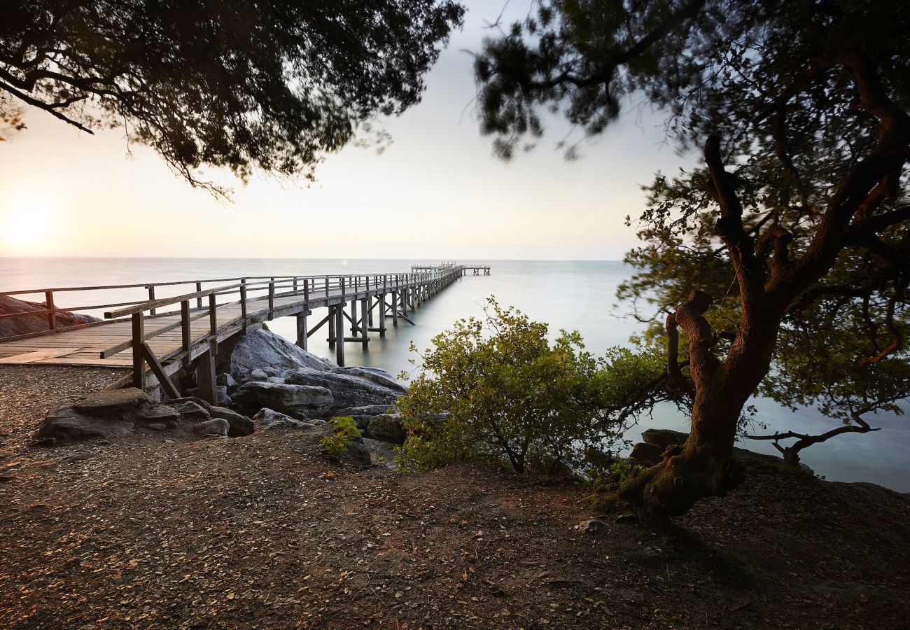 Ferienhaus in La Guérinière - Haus für 8 - 400 m vom Strand entfernt - Terrasse