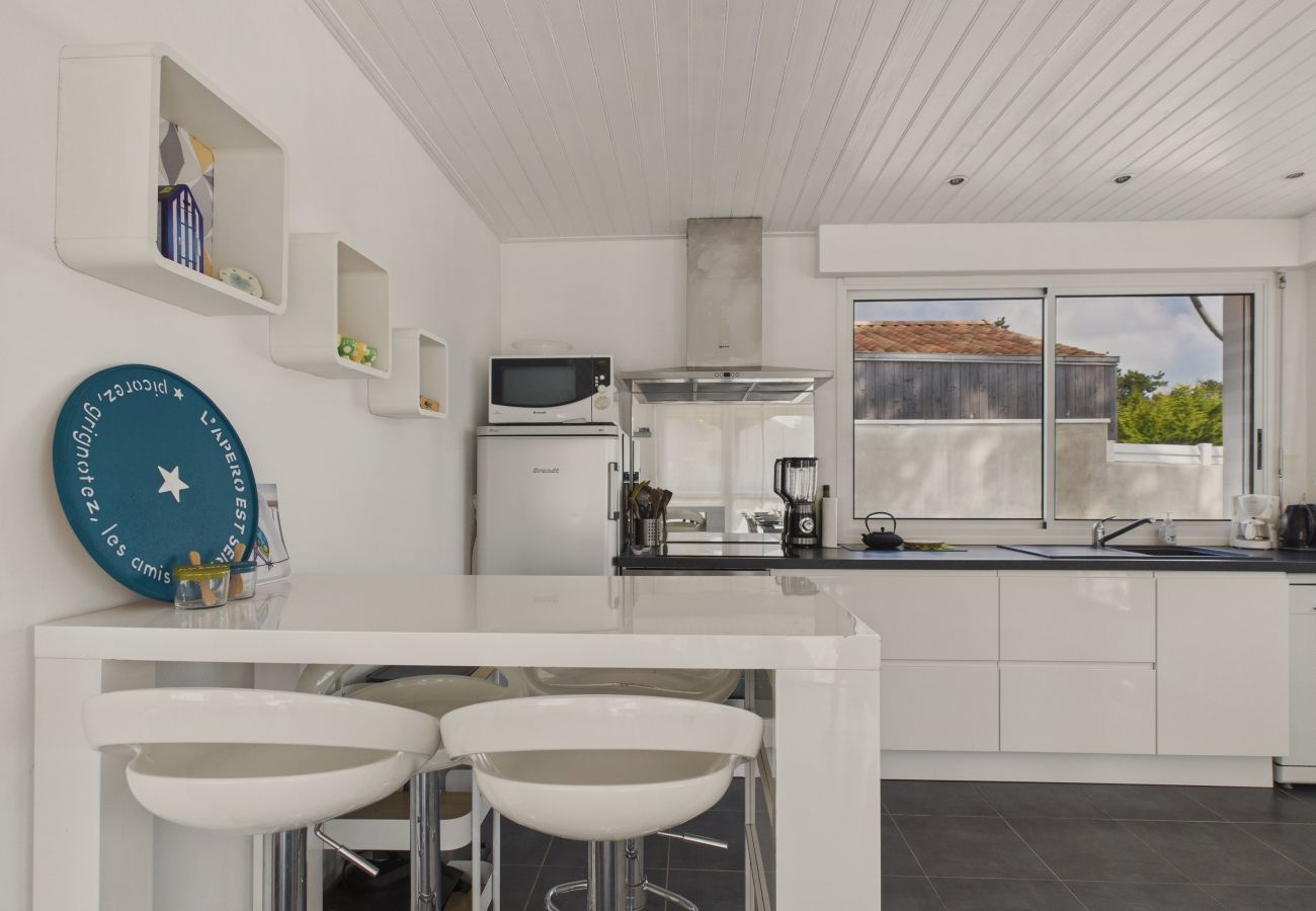 Ferienhaus in Bretignolles-sur-Mer - Haus für 8 - Terrasse - Grill - 500 m Strand