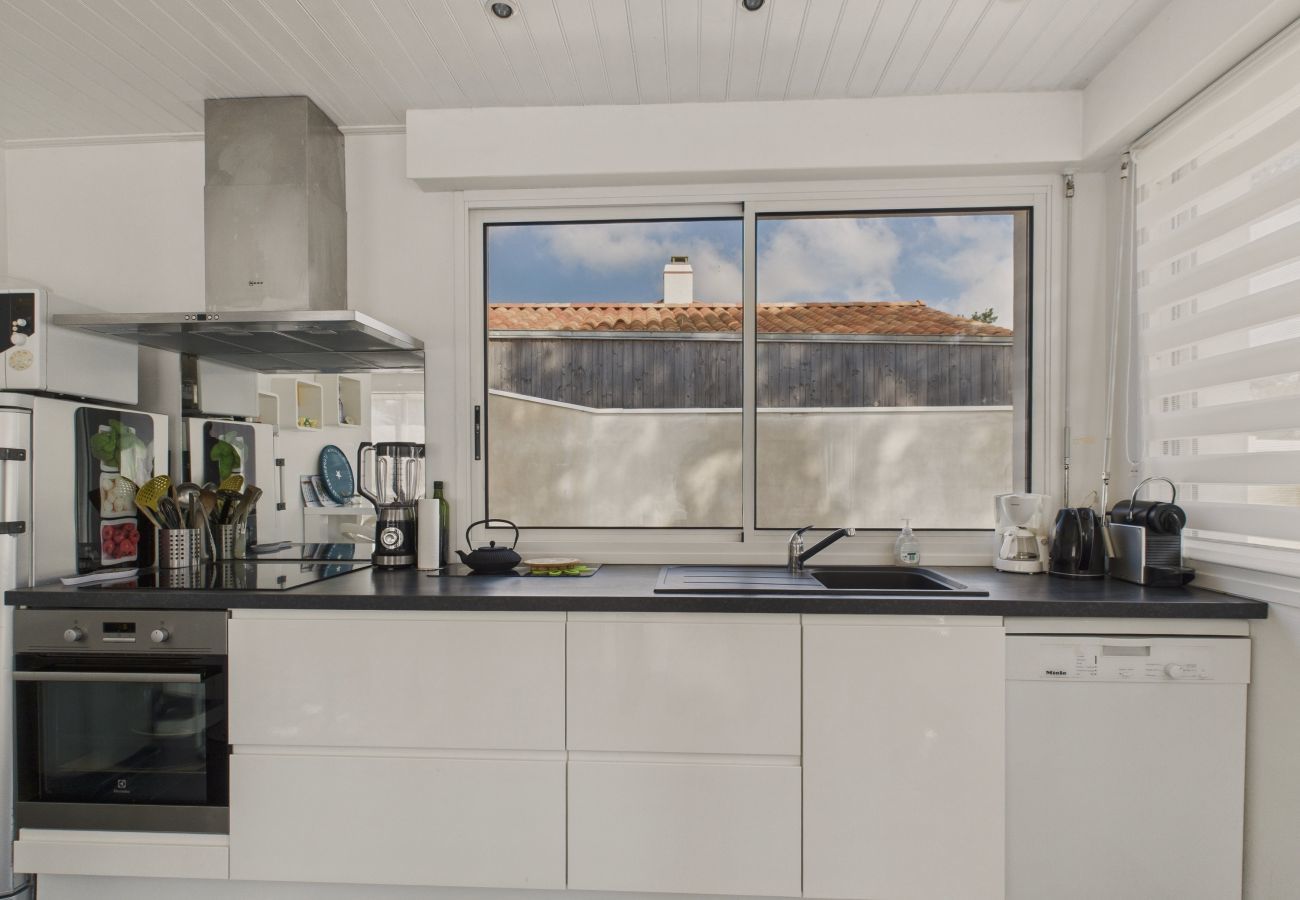 Ferienhaus in Bretignolles-sur-Mer - Haus für 8 - Terrasse - Grill - 500 m Strand