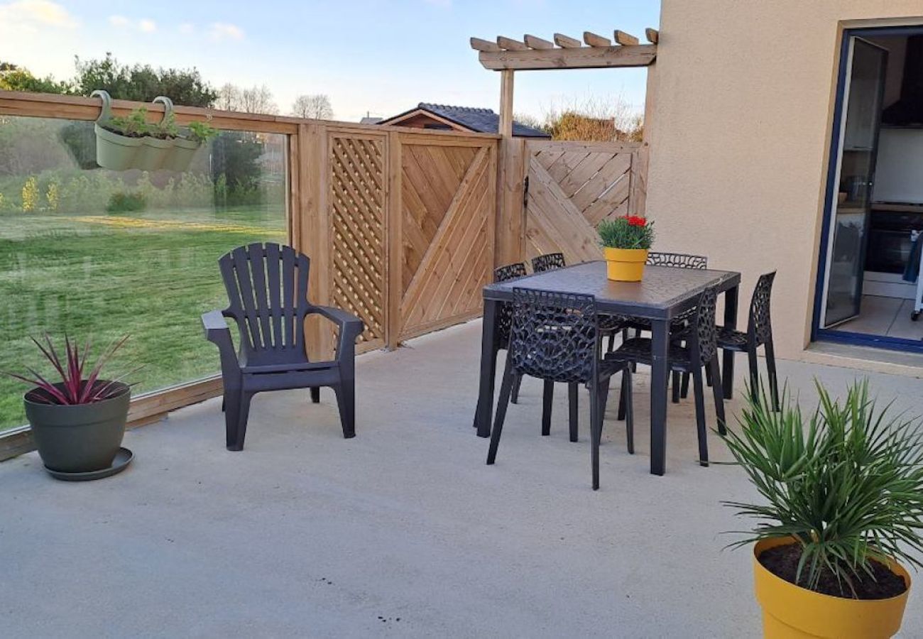 Ferienhaus in Plouguerneau - Haus Ty Tad Kozh 500 m vom Strand für 6