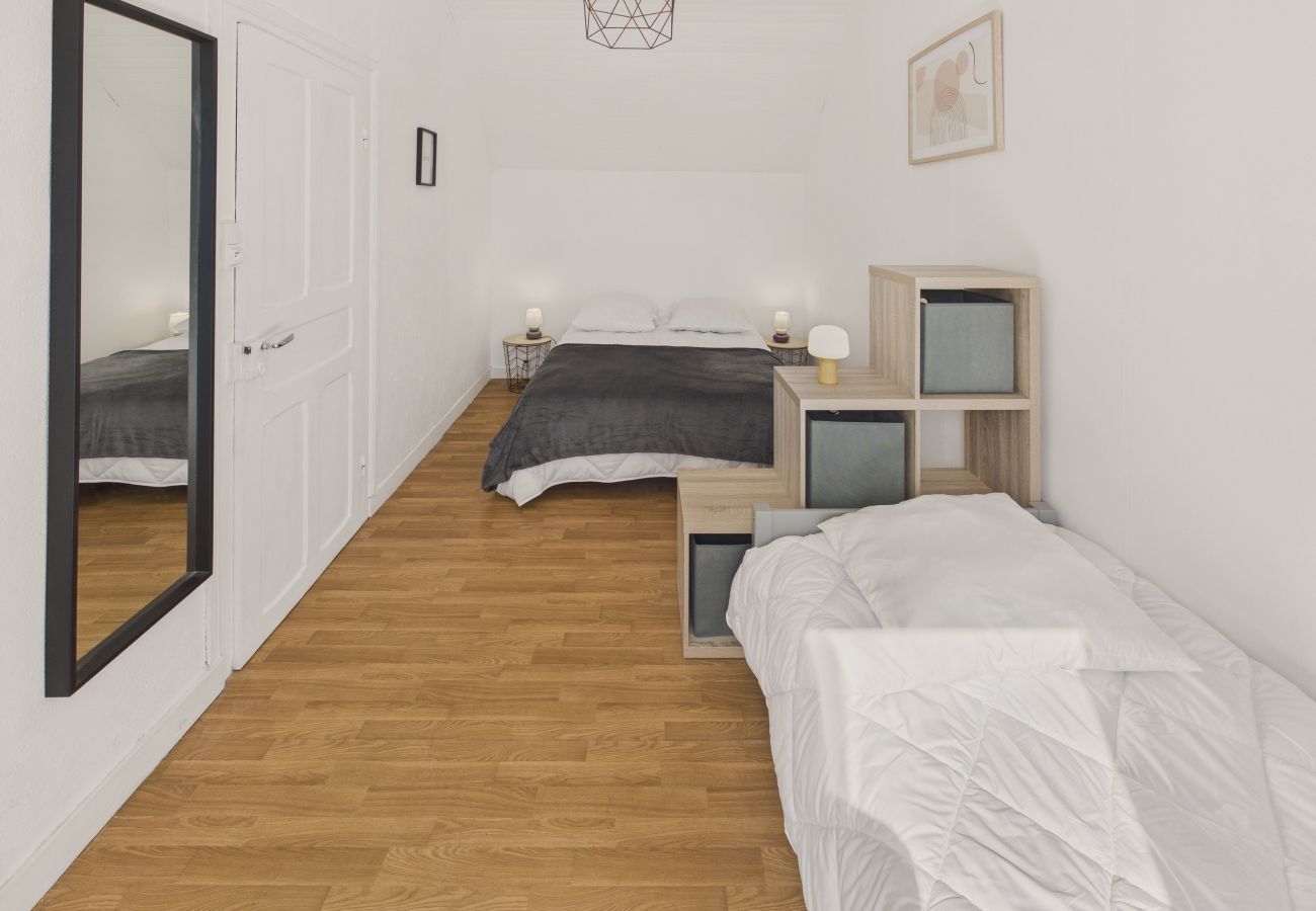 Ferienhaus in Treffiagat - Haus für 6, 200 m vom Hafen und vom Strand