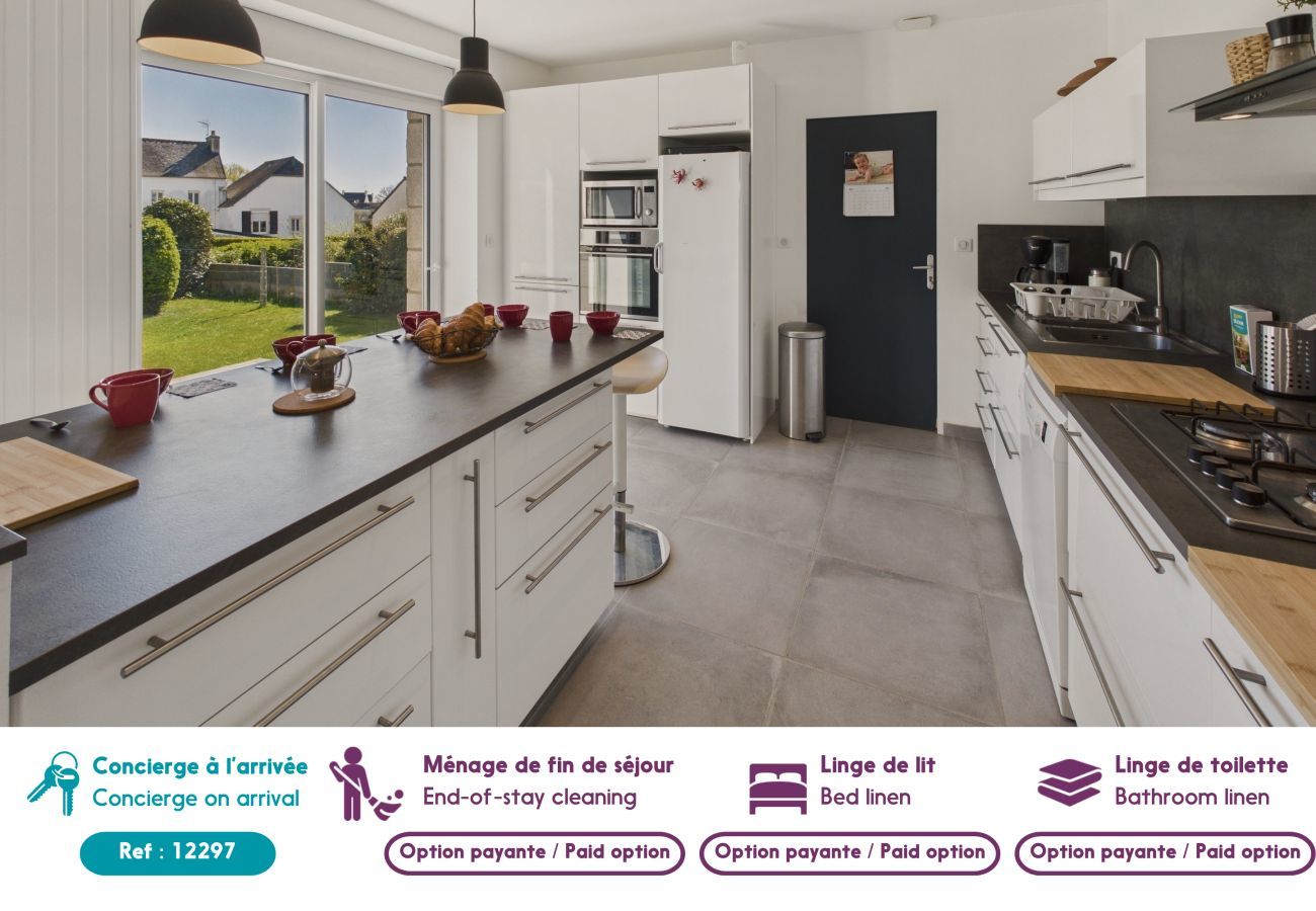 Ferienhaus in Plobannalec-Lesconil - Haus für 8 Erwachsene und 1 Kind – Lesconil