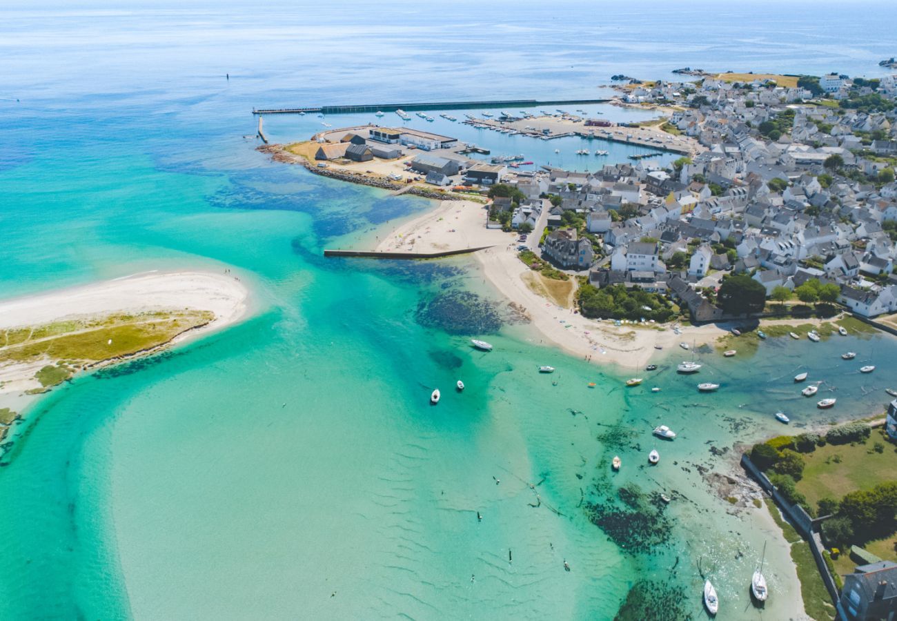 Ferienhaus in Plobannalec-Lesconil - Haus 500 m vom Strand – 8 Erw. / 1 Kind