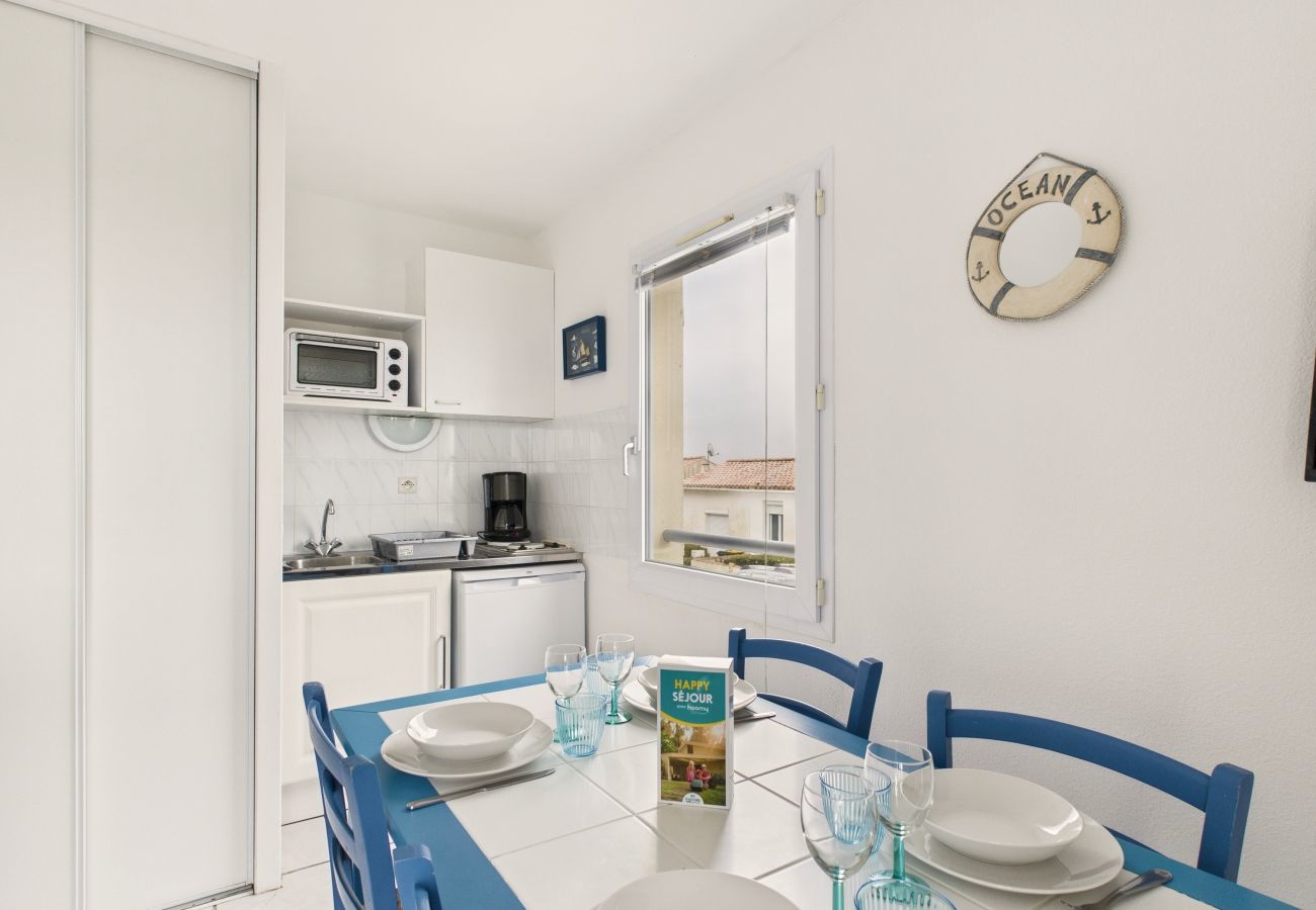 Ferienwohnung in Saint-Hilaire-de-Riez - Meerblick – Terrasse – 2 Erwachsene und 2 Kinder