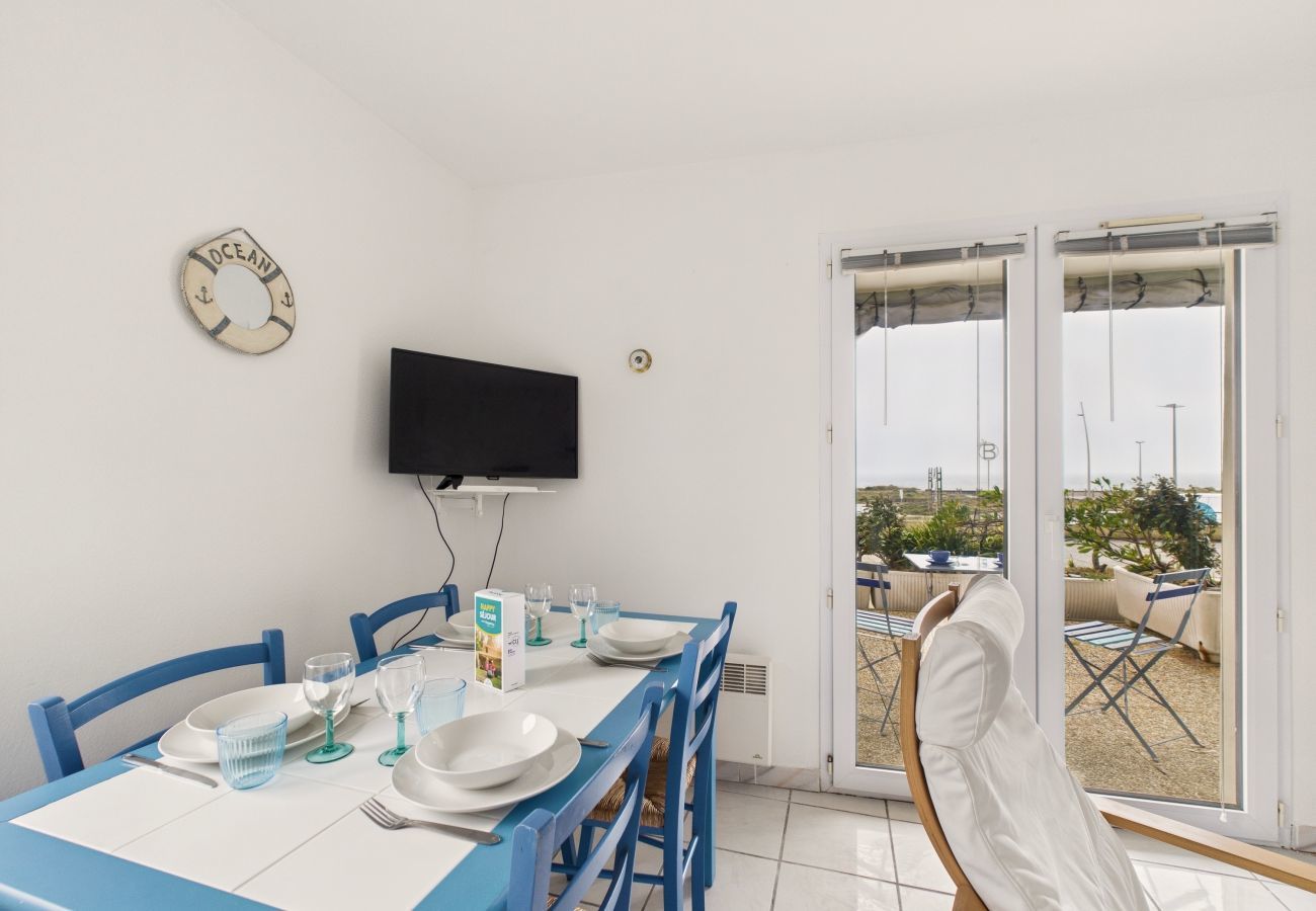 Ferienwohnung in Saint-Hilaire-de-Riez - Meerblick – Terrasse – 2 Erwachsene und 2 Kinder