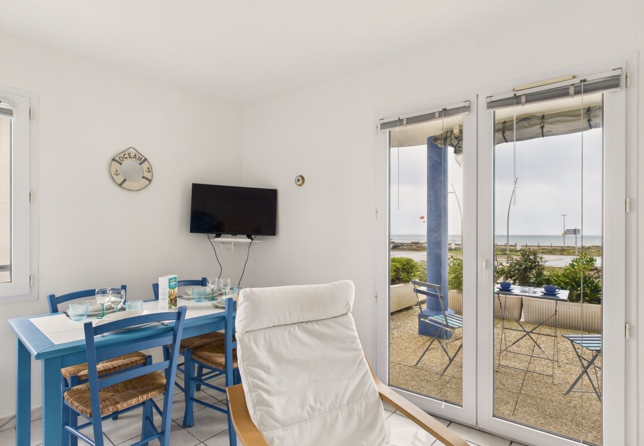 Ferienwohnung in Saint-Hilaire-de-Riez - Meerblick – Terrasse – 2 Erwachsene und 2 Kinder