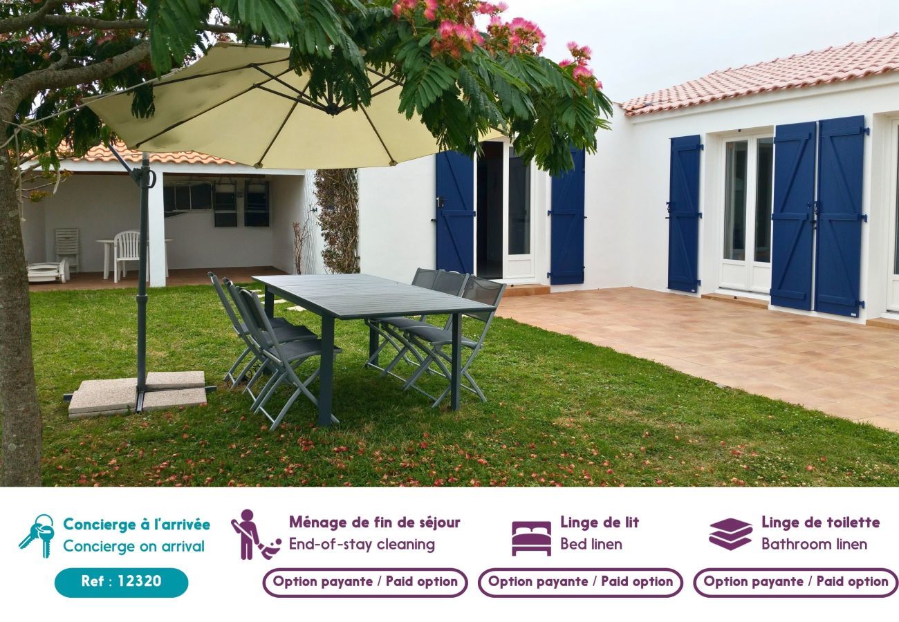 Ferienhaus in Noirmoutier-en-l´Ile - Haus für 10 Personen mit Garten in Noirmoutier