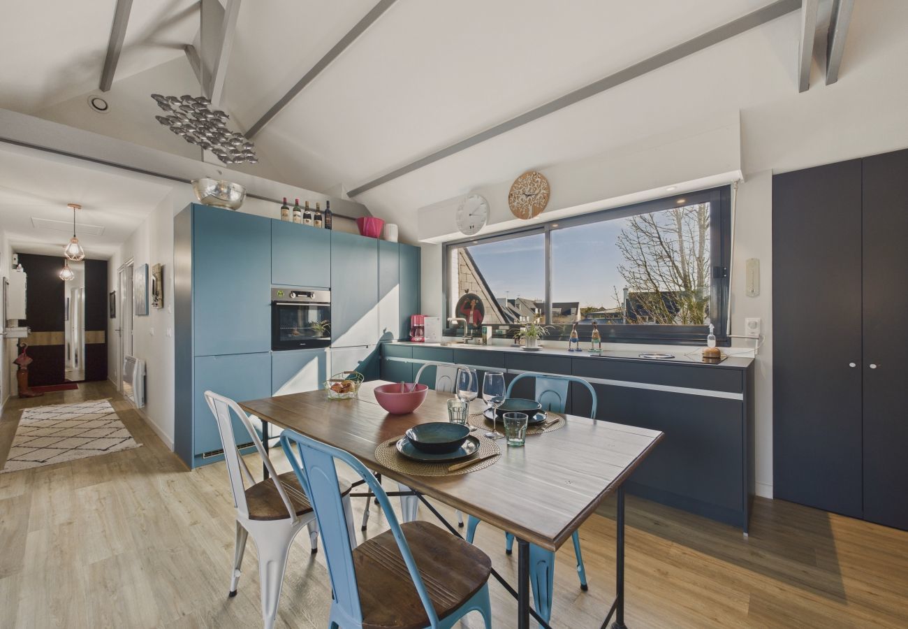 Ferienwohnung in Fouesnant - Schöne Wohnung mit Balkon für 3 