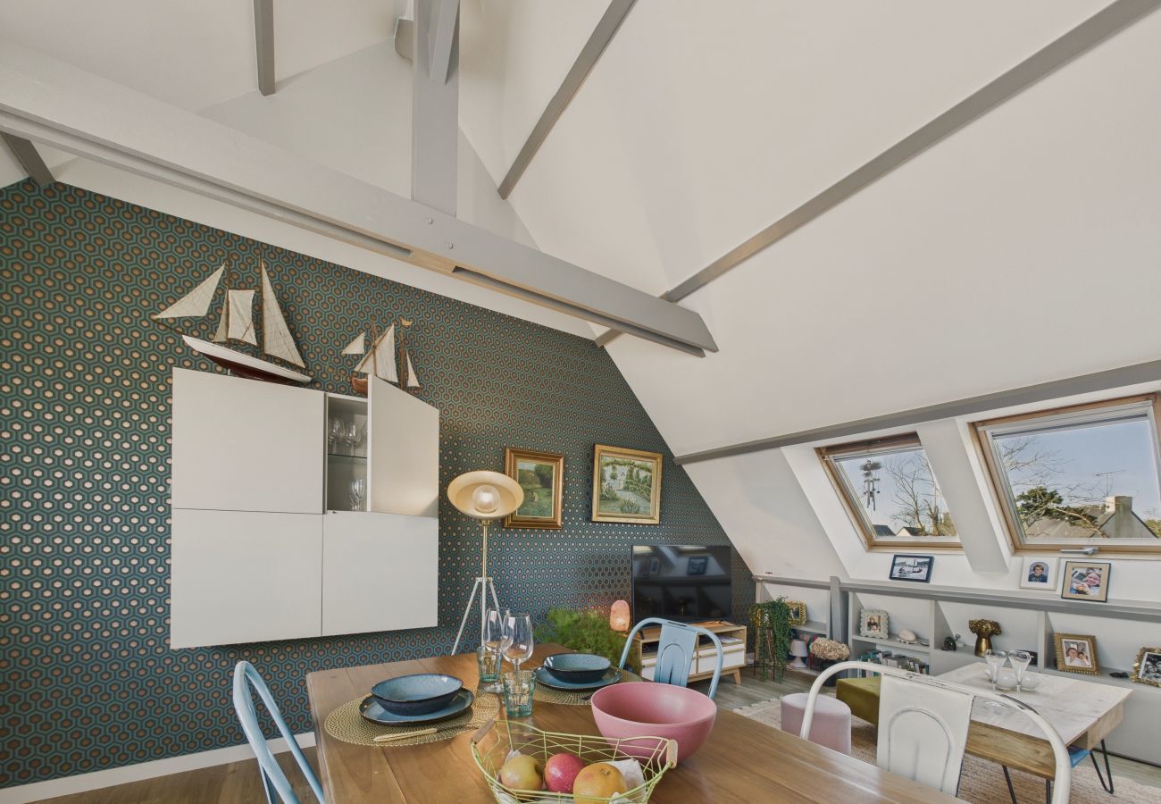 Ferienwohnung in Fouesnant - Schöne Wohnung mit Balkon für 3 