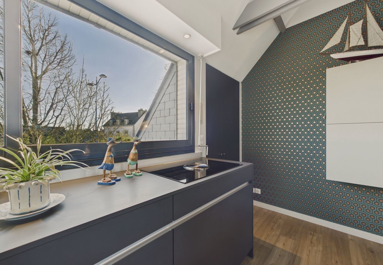 Ferienwohnung in Fouesnant - Schöne Wohnung mit Balkon für 3 