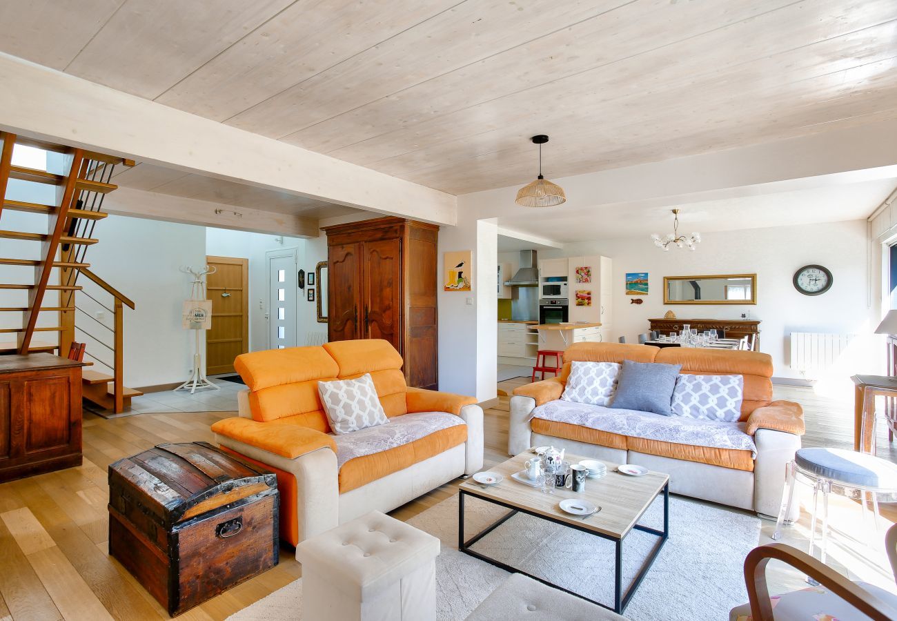 Ferienhaus in Saint-Briac-sur-Mer - 600 m vom Strand, Garten, Haus für 10
