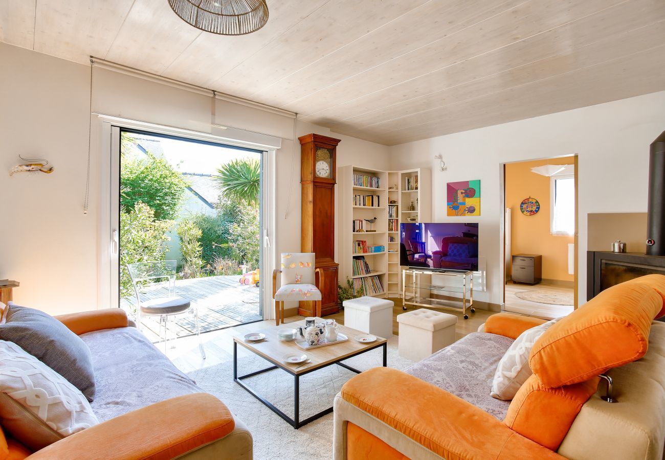 Ferienhaus in Saint-Briac-sur-Mer - 600 m vom Strand, Garten, Haus für 10