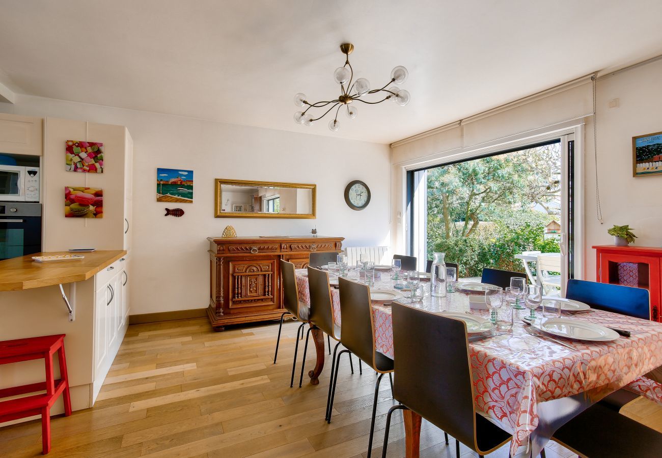 Ferienhaus in Saint-Briac-sur-Mer - 600 m vom Strand, Garten, Haus für 10