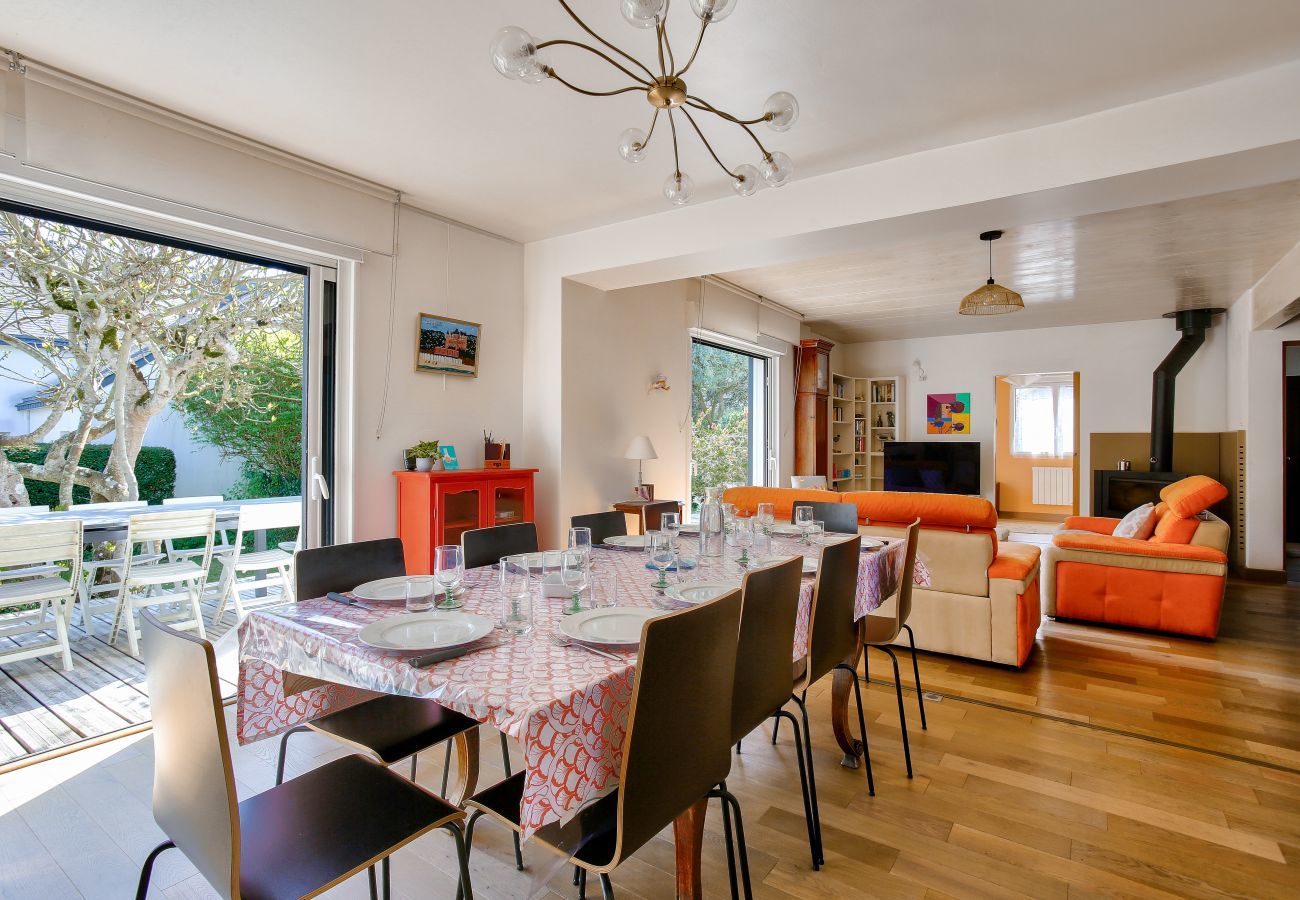 Ferienhaus in Saint-Briac-sur-Mer - 600 m vom Strand, Garten, Haus für 10