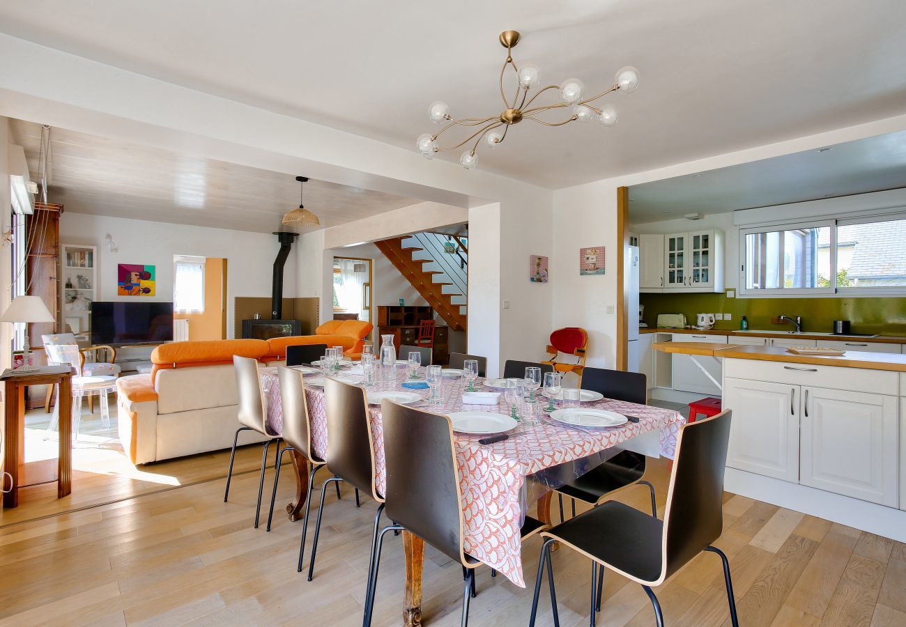 Ferienhaus in Saint-Briac-sur-Mer - 600 m vom Strand, Garten, Haus für 10