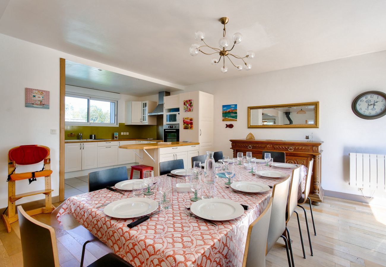 Ferienhaus in Saint-Briac-sur-Mer - 600 m vom Strand, Garten, Haus für 10
