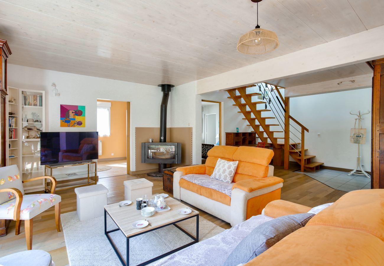 Ferienhaus in Saint-Briac-sur-Mer - 600 m vom Strand, Garten, Haus für 10
