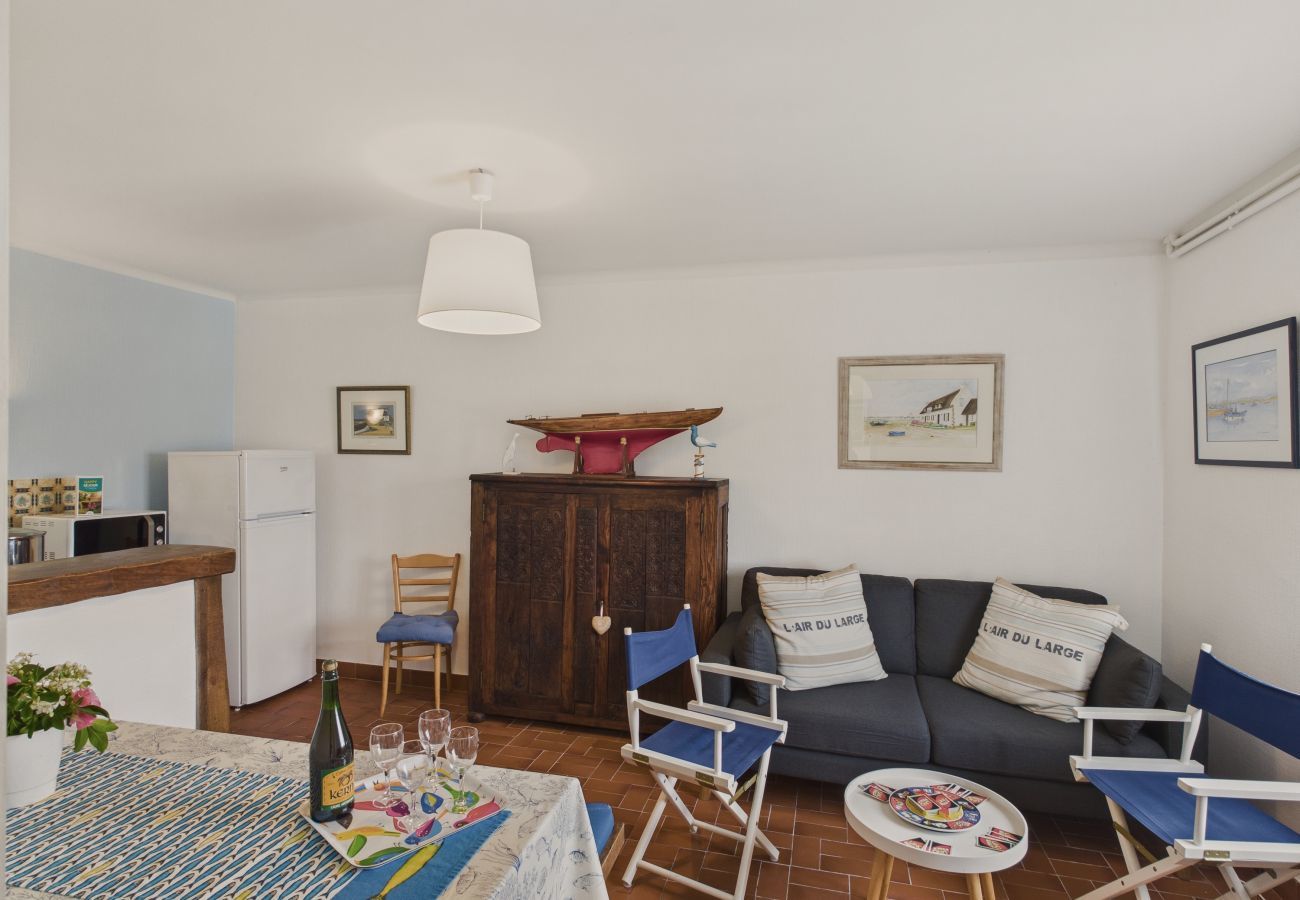 Ferienhaus in Le Guilvinec - La Frégate – Für 4 in einem Reetgedecktes Haus 