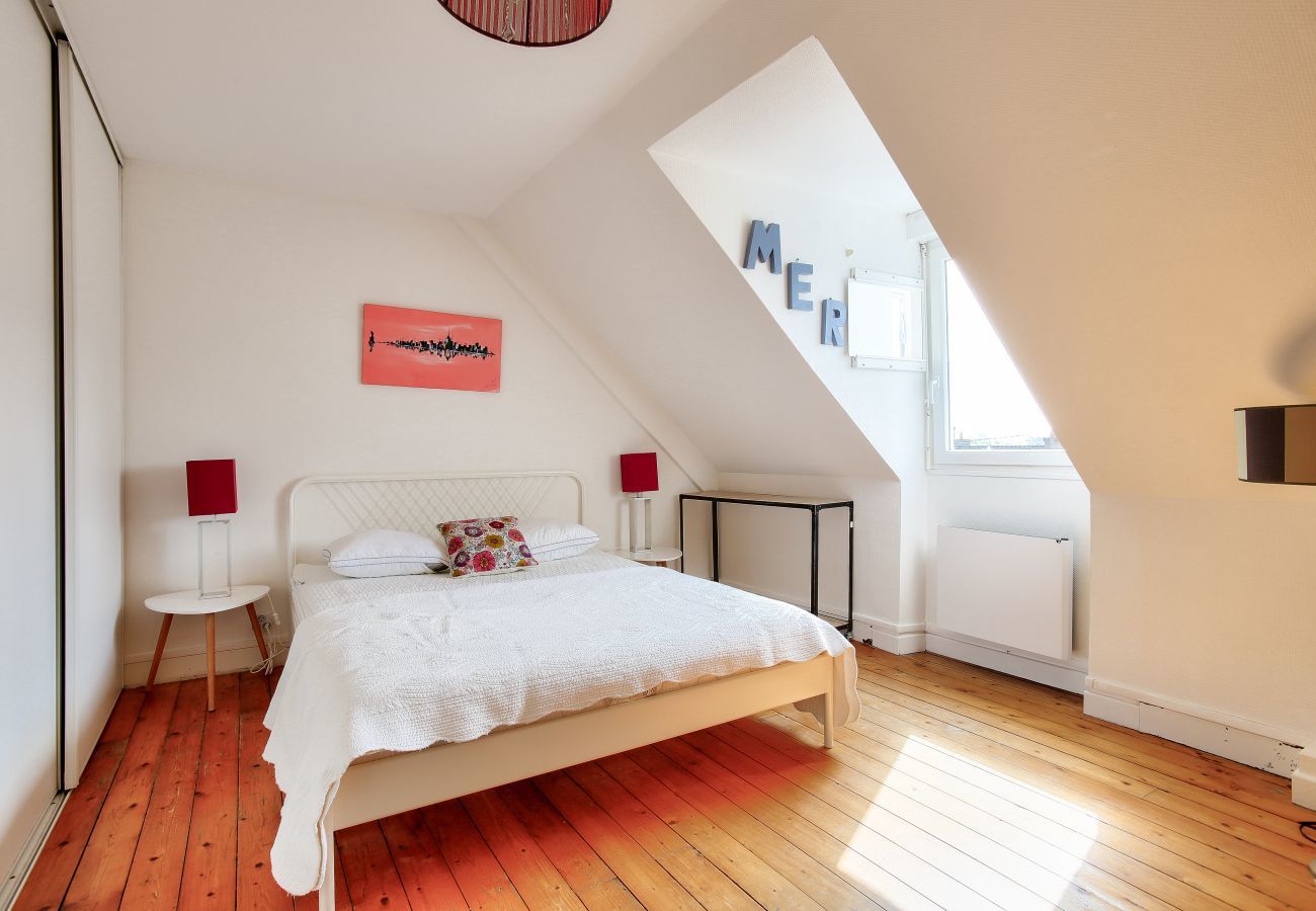 Ferienhaus in Dinard - 250 m zum Prieuré-Strand – Garten – Haus für 6