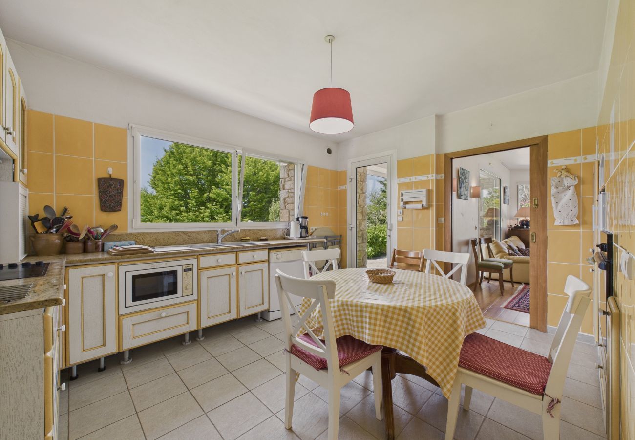 Ferienhaus in Trévou-Tréguignec - Haus für 7 Erwachsene und 1 Kind - Meerblick