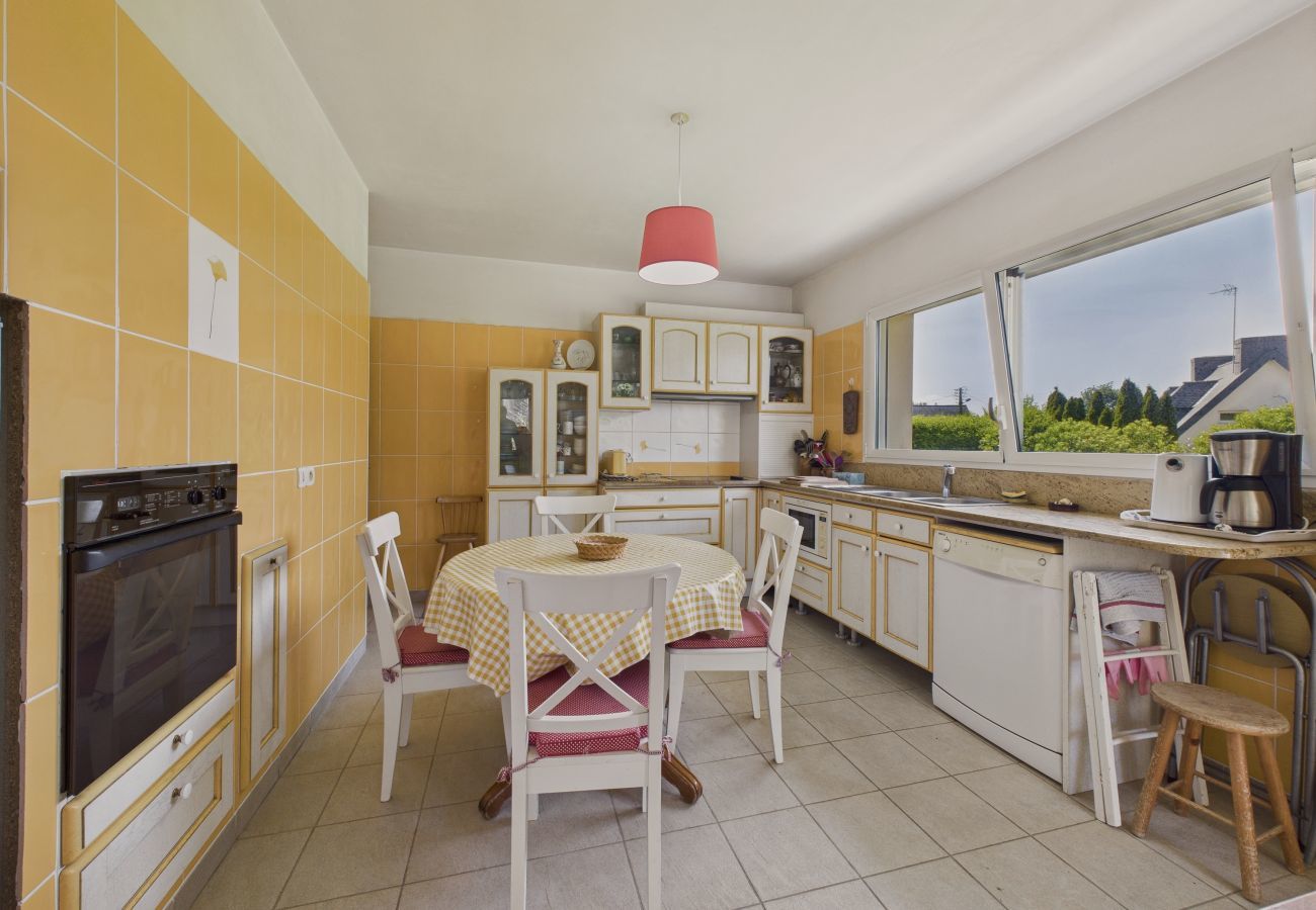 Ferienhaus in Trévou-Tréguignec - Haus für 7 Erwachsene und 1 Kind - Meerblick