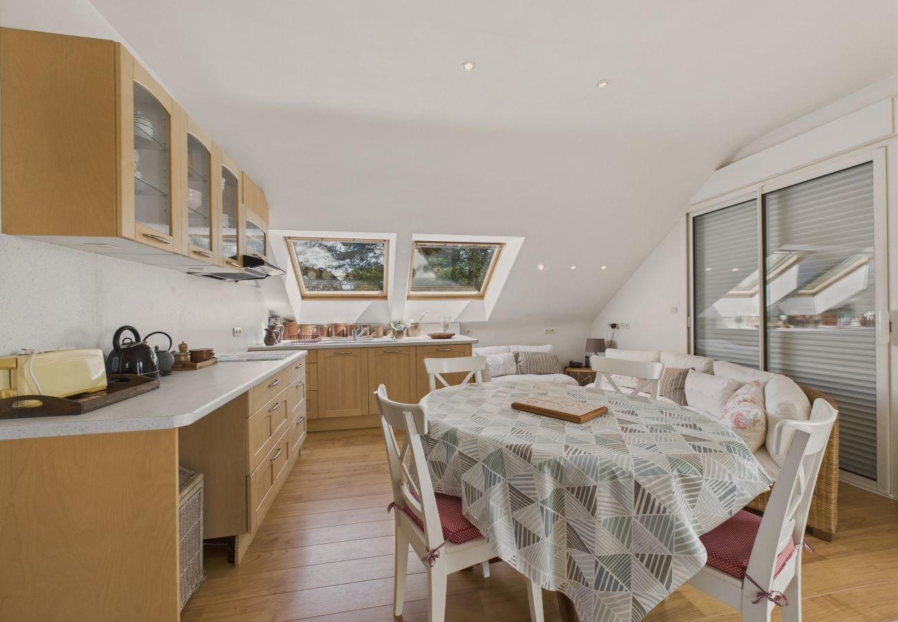 Ferienhaus in Trévou-Tréguignec - Haus für 7 Erwachsene und 1 Kind - Meerblick