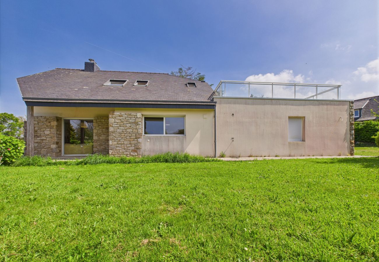 Ferienhaus in Trévou-Tréguignec - Haus für 7 Erwachsene und 1 Kind - Meerblick