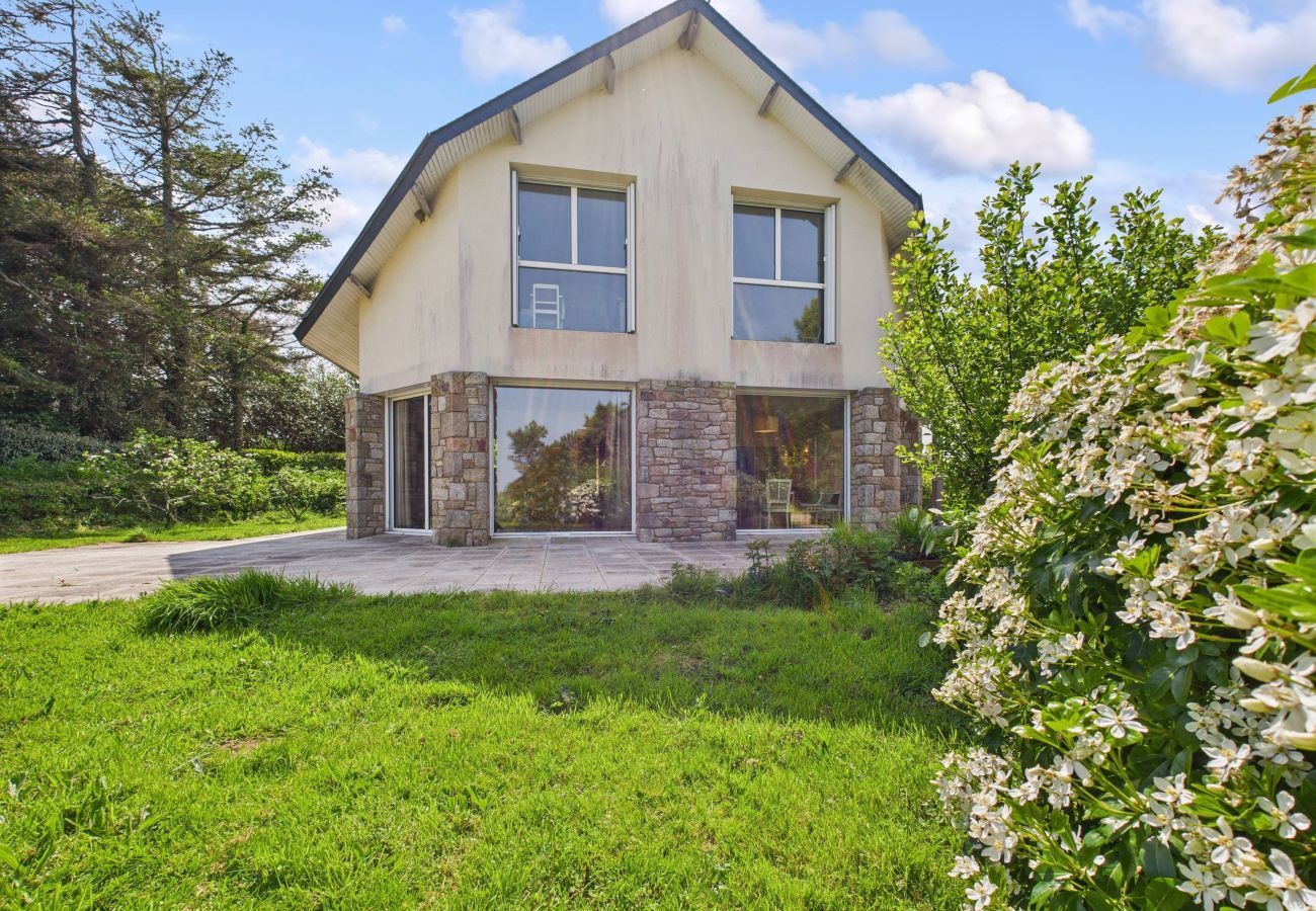 Ferienhaus in Trévou-Tréguignec - Haus für 7 Erwachsene und 1 Kind - Meerblick