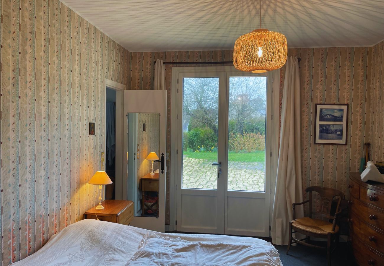 Ferienhaus in Saint-Pabu - Großes Haus am Meer mit Garten für 12 Personen