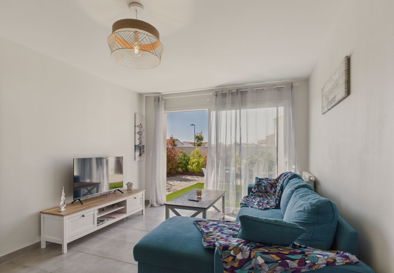 Ferienhaus in Saint-Vincent-sur-Jard - Hübsches Haus für 6 mit Garten