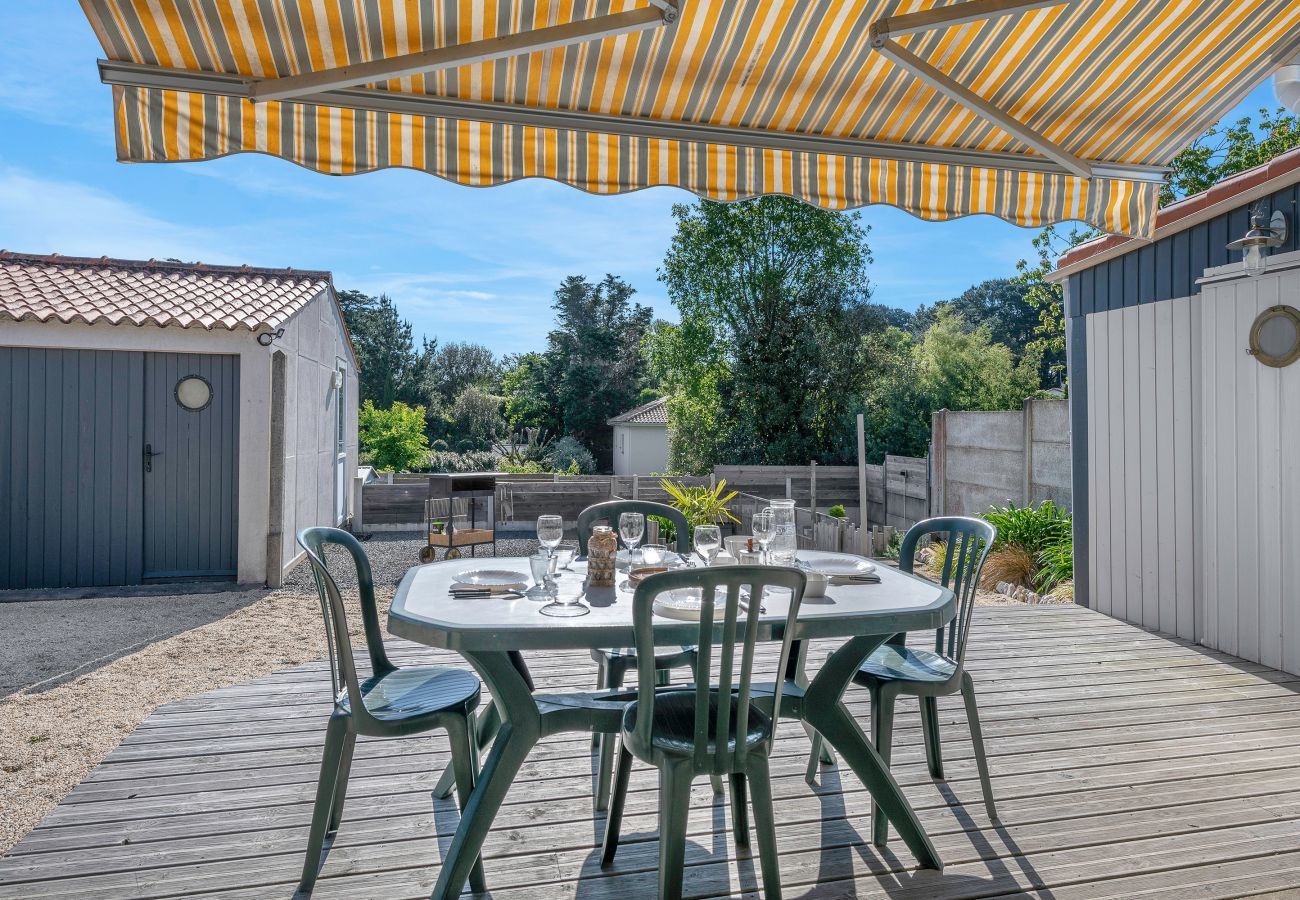 Ferienhaus in Pornic - 300 m vom Meer entfernt Haus + Garten + Swimmingpool für 4