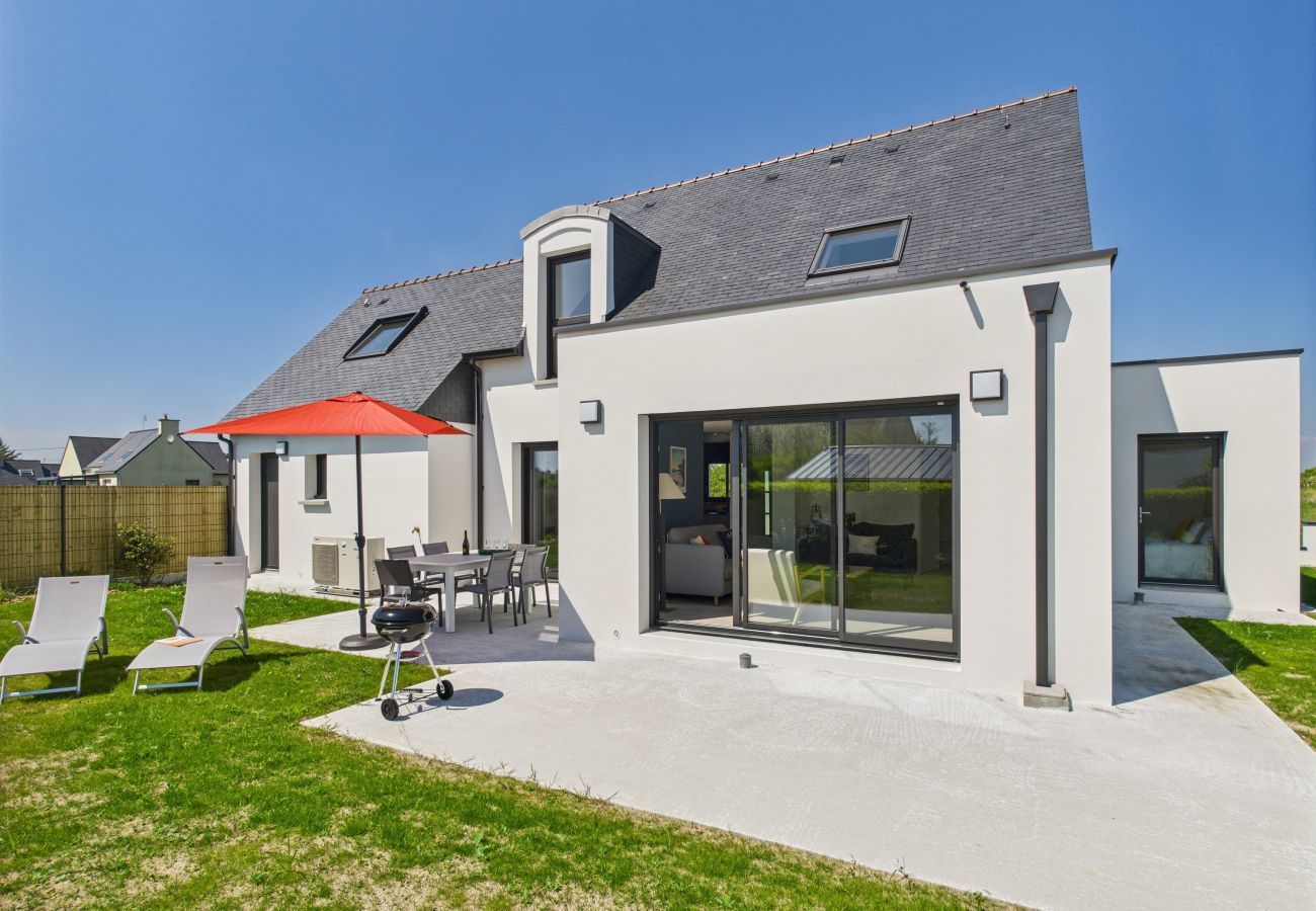 Ferienhaus in Loctudy - Neues Haus 600 m vom Strand entfernt für 8