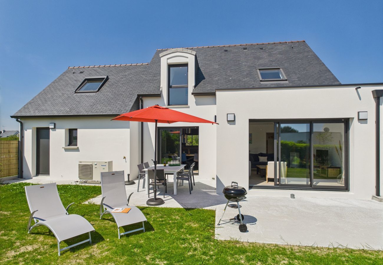 Ferienhaus in Loctudy - Neues Haus 600 m vom Strand entfernt für 8