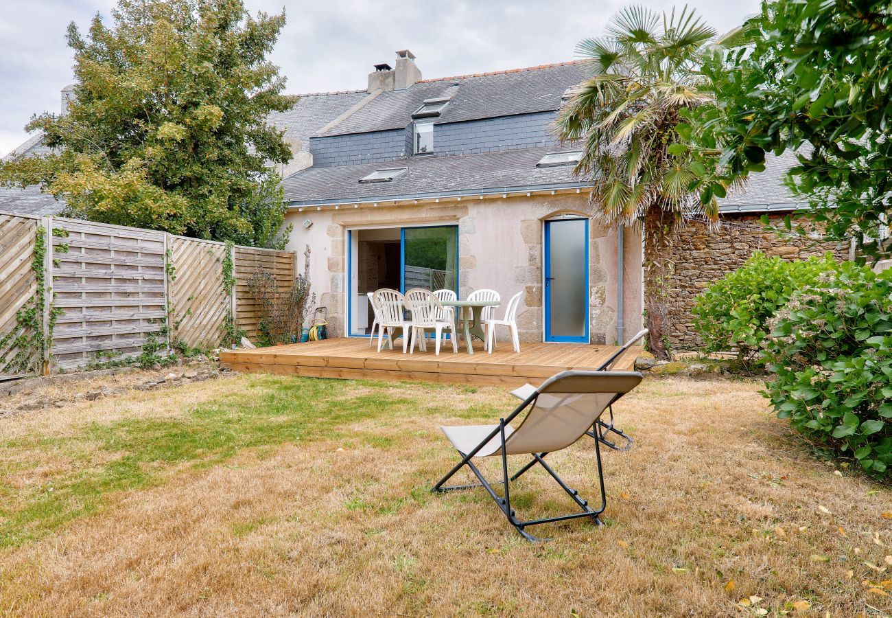 Ferienhaus in Saint-Gildas-de-Rhuys - Haus für 6 Erwachsene/2 Kinder mit Garten